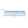 Photovoltaic bracket accessories, galvanized C-shaped steel connection parts, Angle codes, hot-dip galvanized triangular L-shaped, T-shaped cross right-angle supports details Picture
